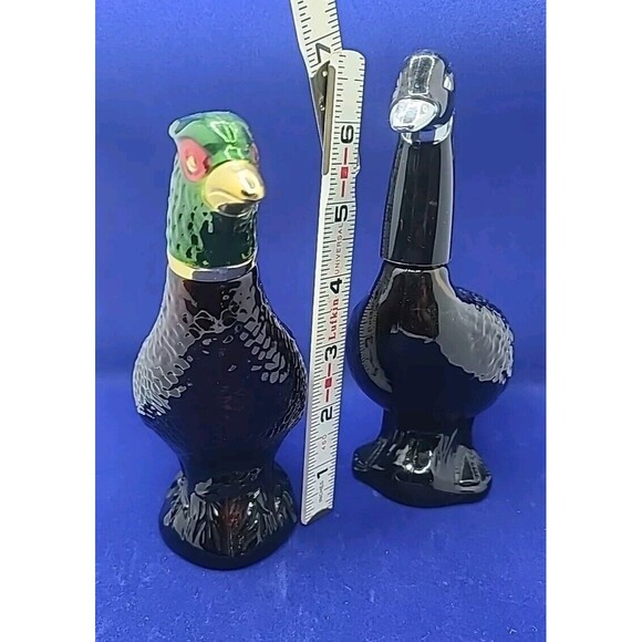 Avon Birds Lot of 2 Pheasant & Goose Vintage Decanter Bottles After Shave. - Picture 6 of 6